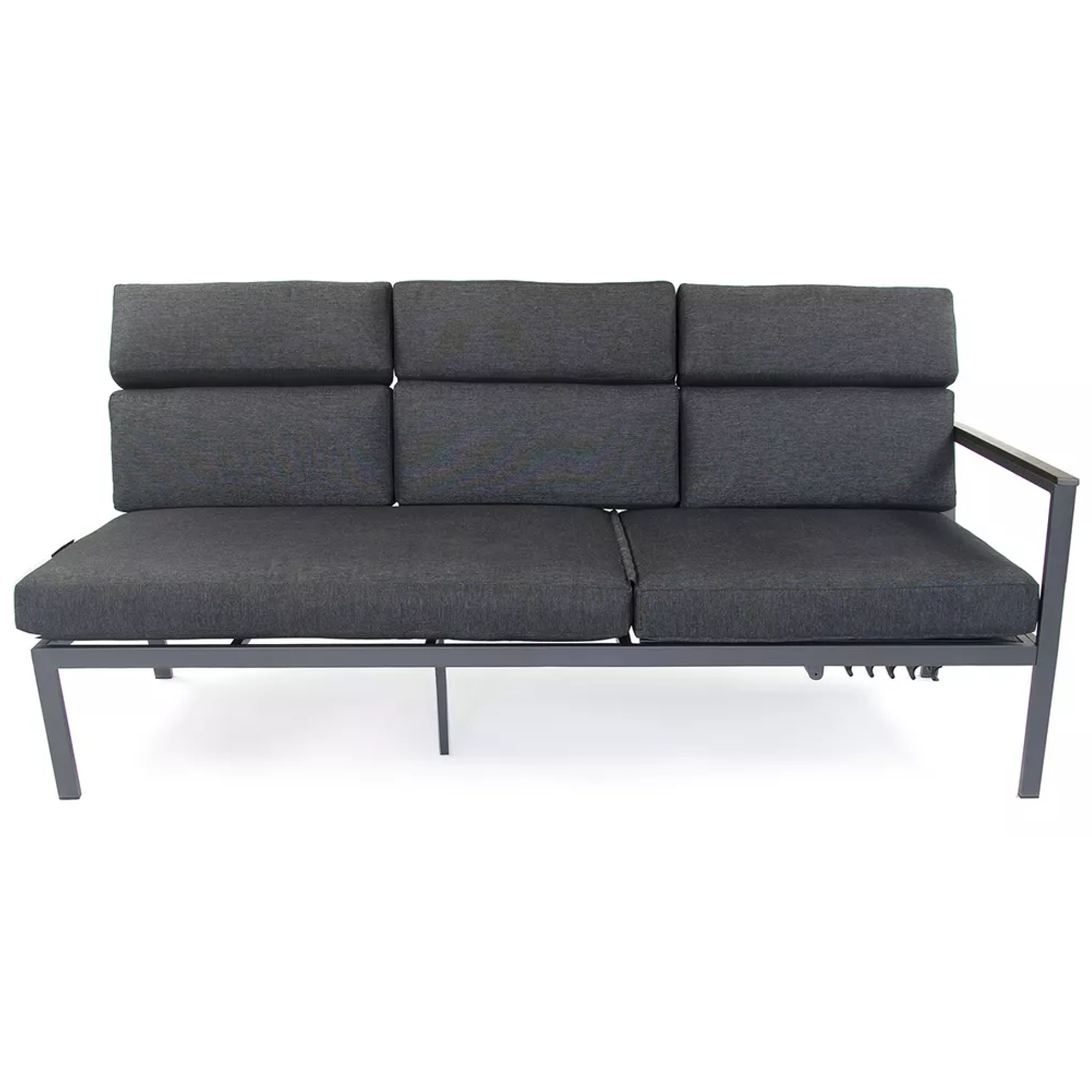 Loungemöbelset 'Sorrent' Aluminium anthrazit 5-teilig