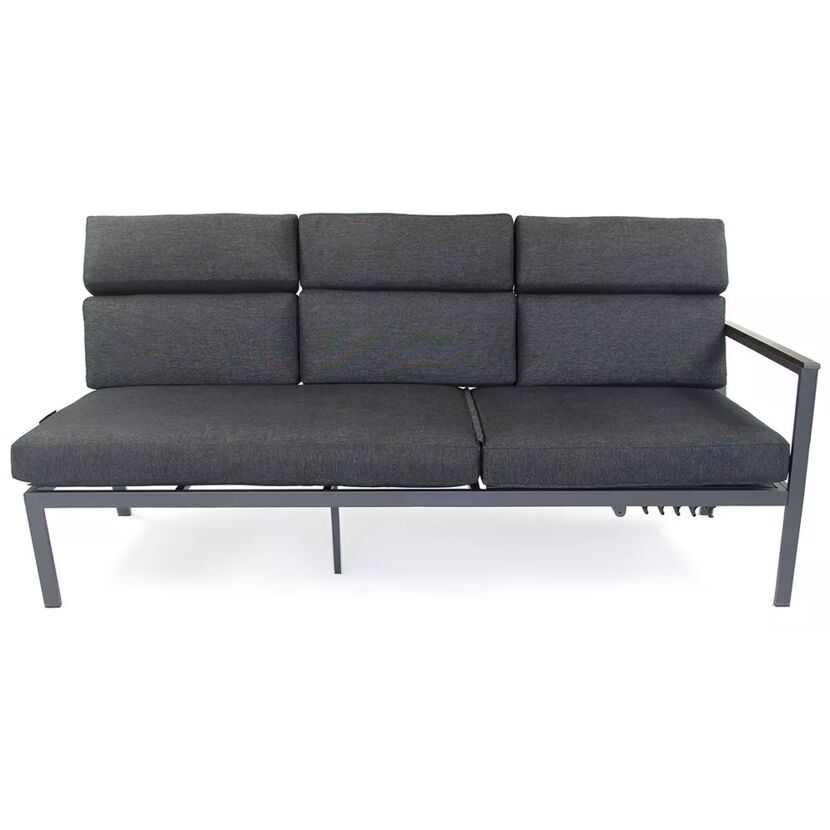 Loungemöbelset 'Sorrent' Aluminium anthrazit 5-teilig