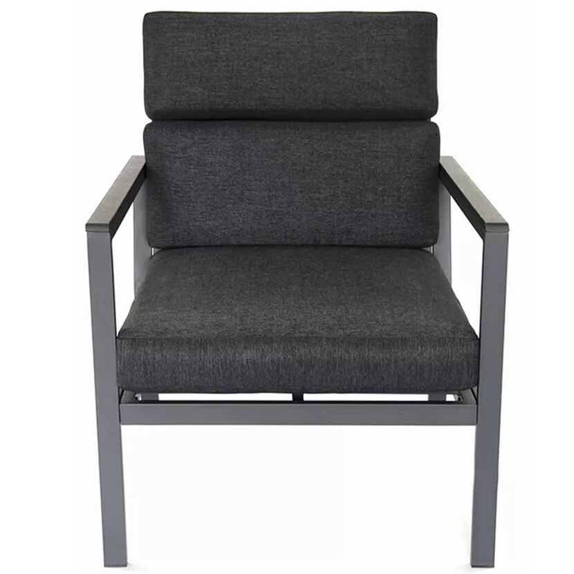 Loungemöbelset 'Sorrent' Aluminium anthrazit 5-teilig