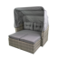 Lounge-Set 'Long Island' anthrazit/grau 5-teilig