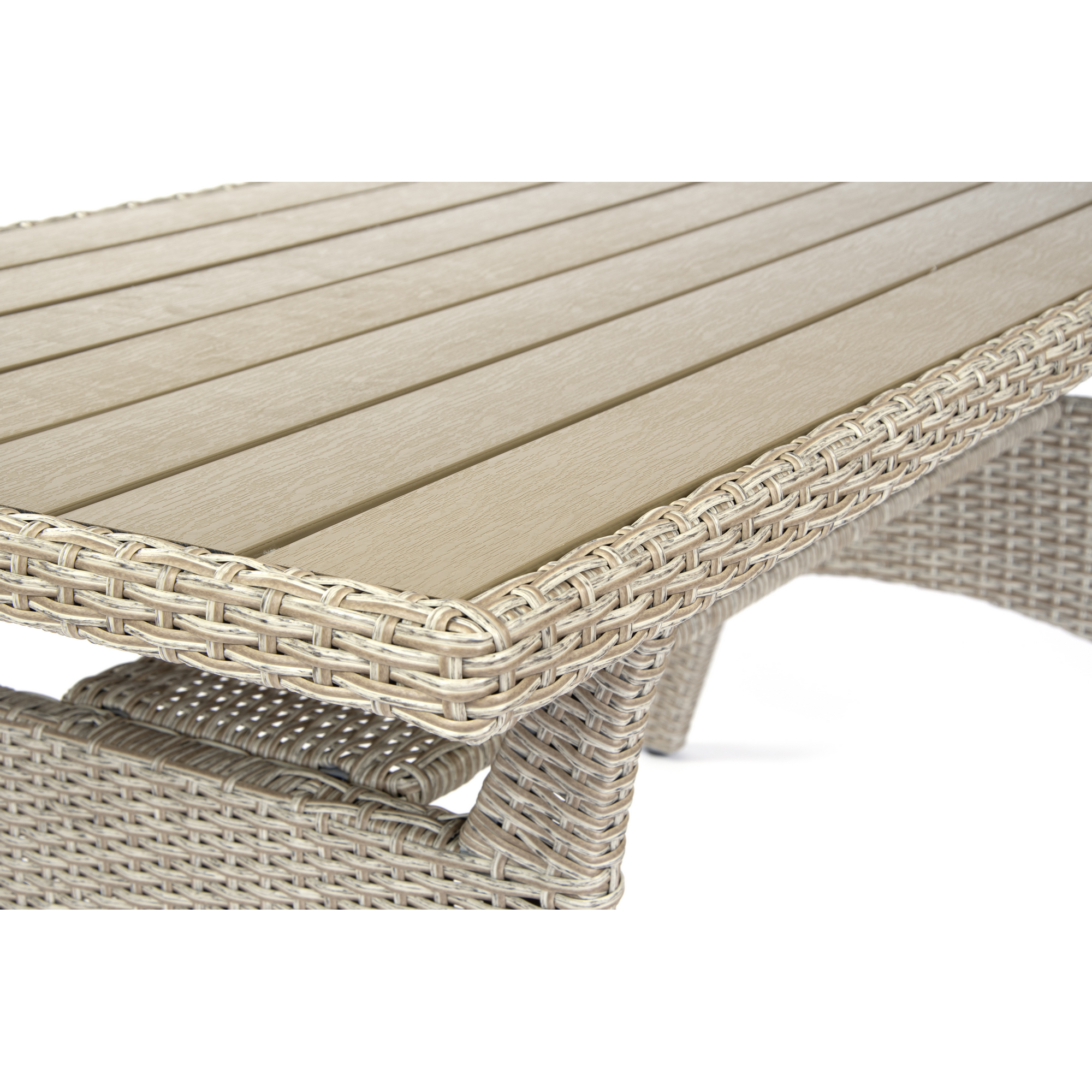 Loungemöbelset 'Prato' Stahl beige 6-teilig