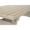 Loungemöbelset 'Prato' Stahl beige 6-teilig
