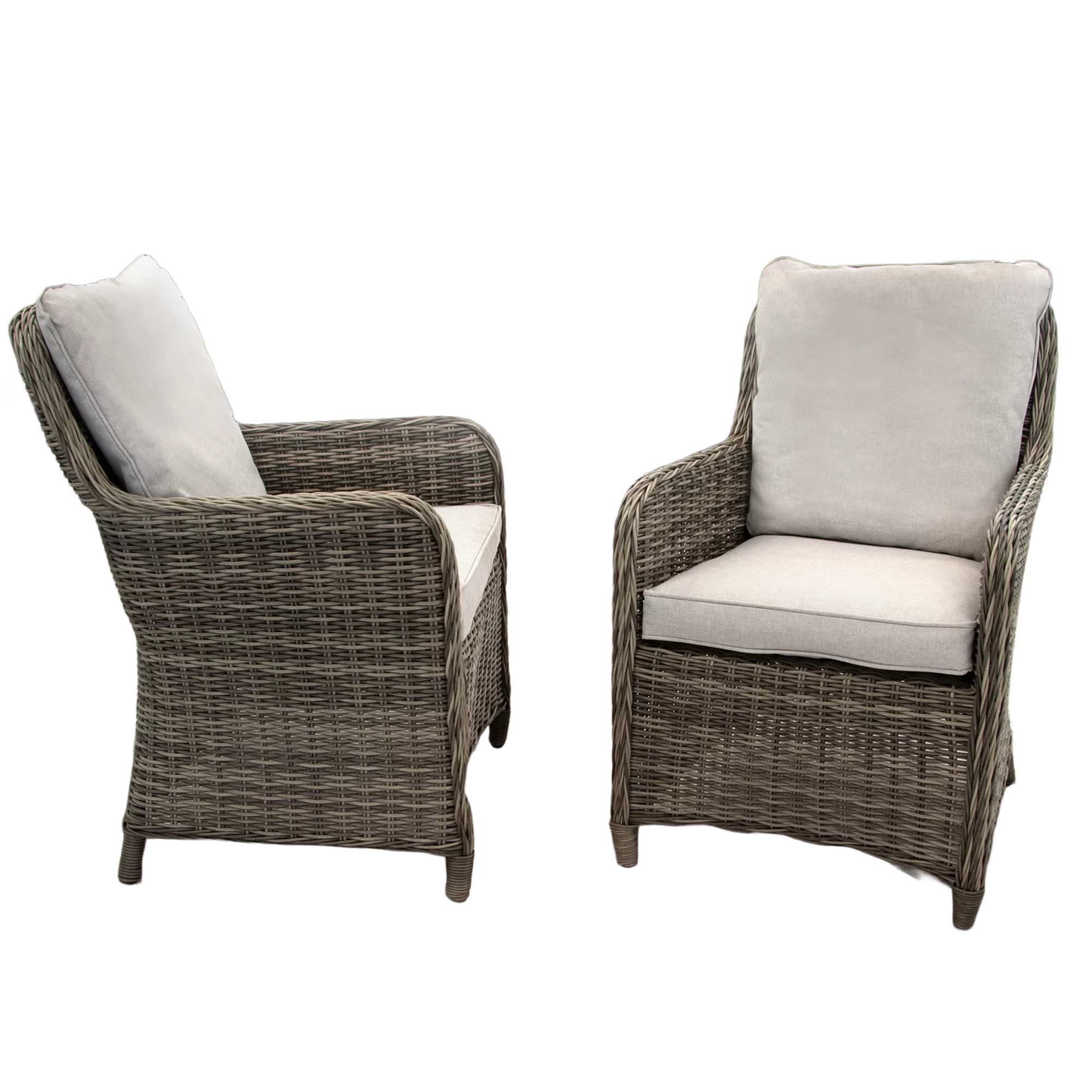 Gartensesselset 'Ria' 65 x 91,5 x 65 cm 2 Stück