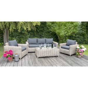 Lounge 'Merando' dunkelgrau 4-teilig
