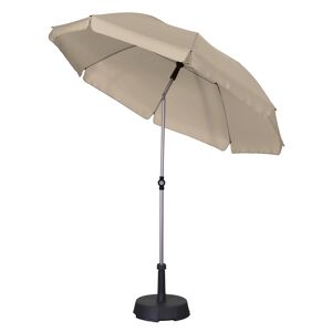 Strandschirm 'Capri' naturfarben Ø 180 cm