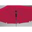 Strandschirm 'Capri' rot Ø 180 cm