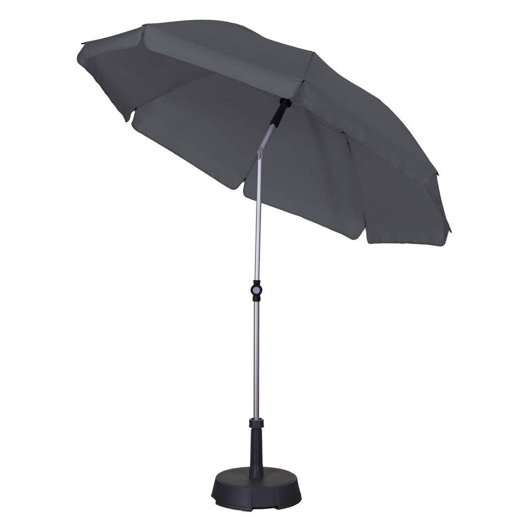 Strandschirm 'Capri' drehbar/knickbar Ø 180 cm