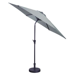 Marktschirm 'Havanna' hellgrau Ø 270 cm