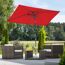 Rechteckschirm 'Tunis' knickbar 270 x 150 cm
