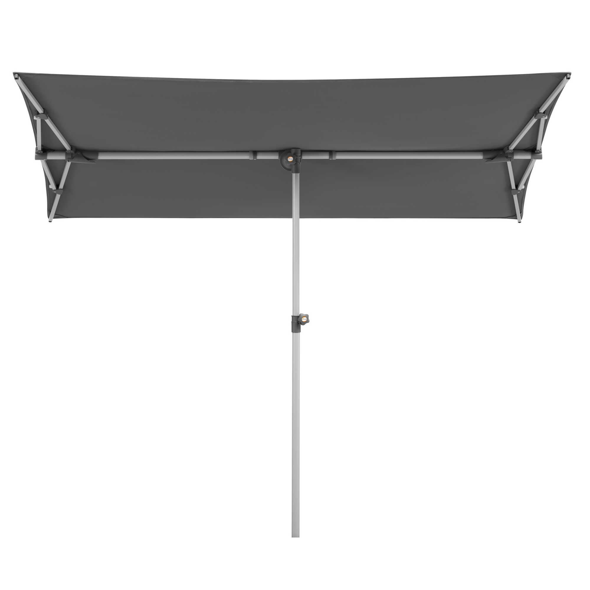 Balkonschirm 'Novara' anthrazit 140 x 190 cm