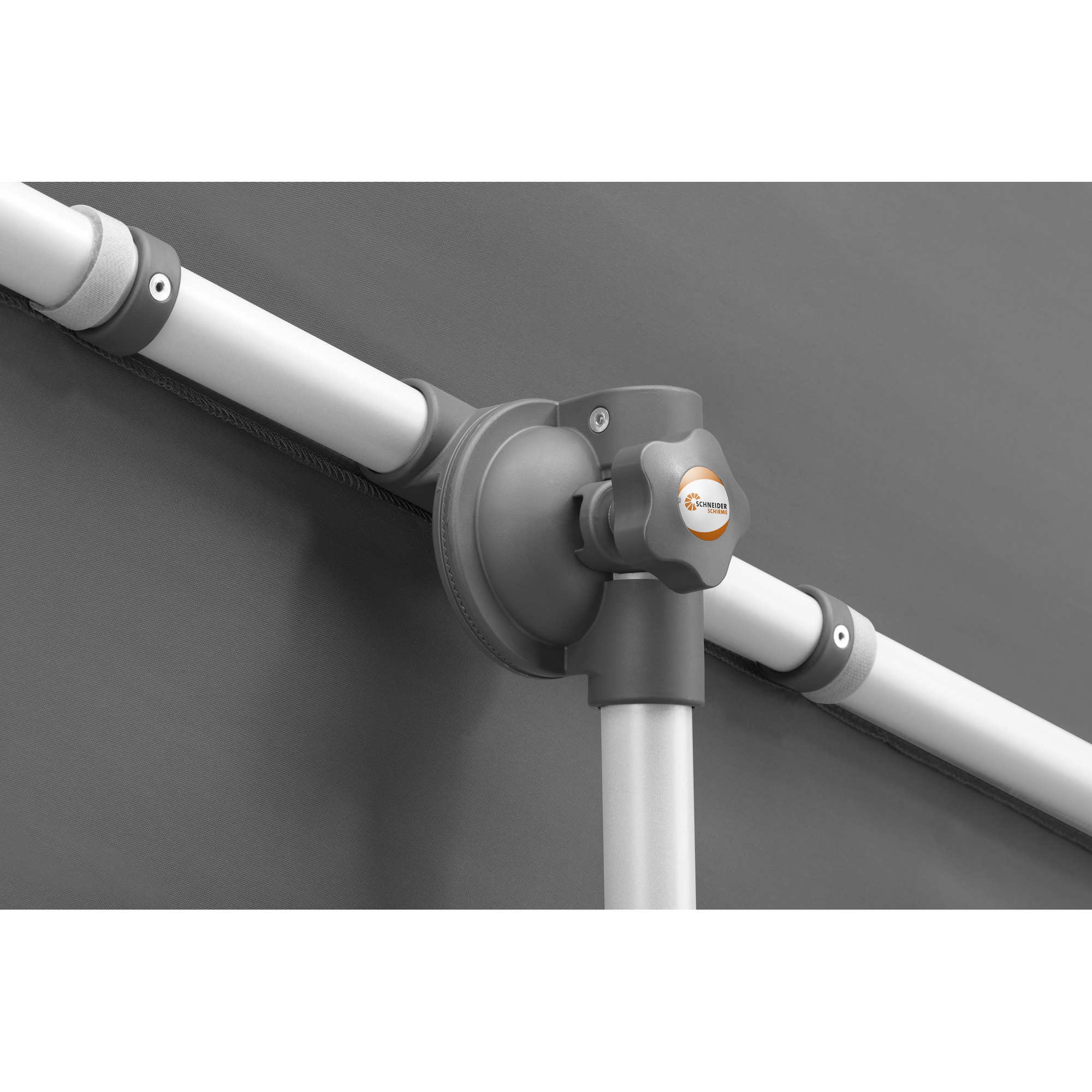 Balkonschirm 'Novara' anthrazit 140 x 190 cm