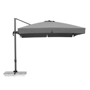 Ampelschirm 'Rhodos' anthrazit 300 x 300 cm