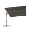 Ampelschirm 'Rhodos Twist Woody' neigbar/drehbar 300 x 300 cm