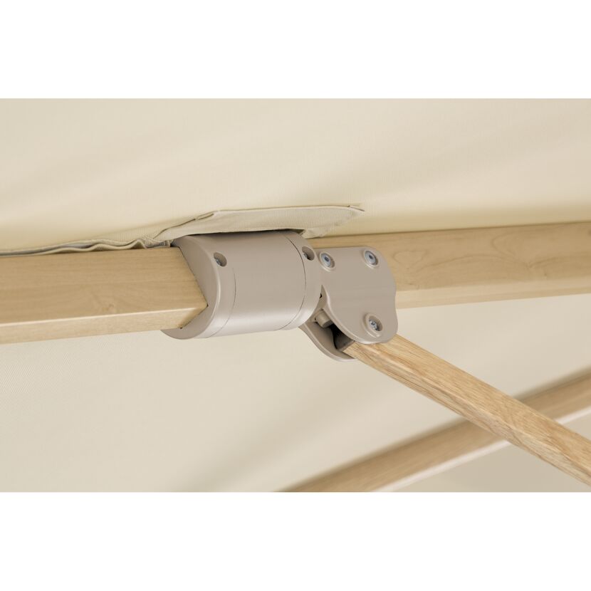 Ampelschirm 'Rhodos Twist Loft' neigbar/drehbar 300 x 300 cm
