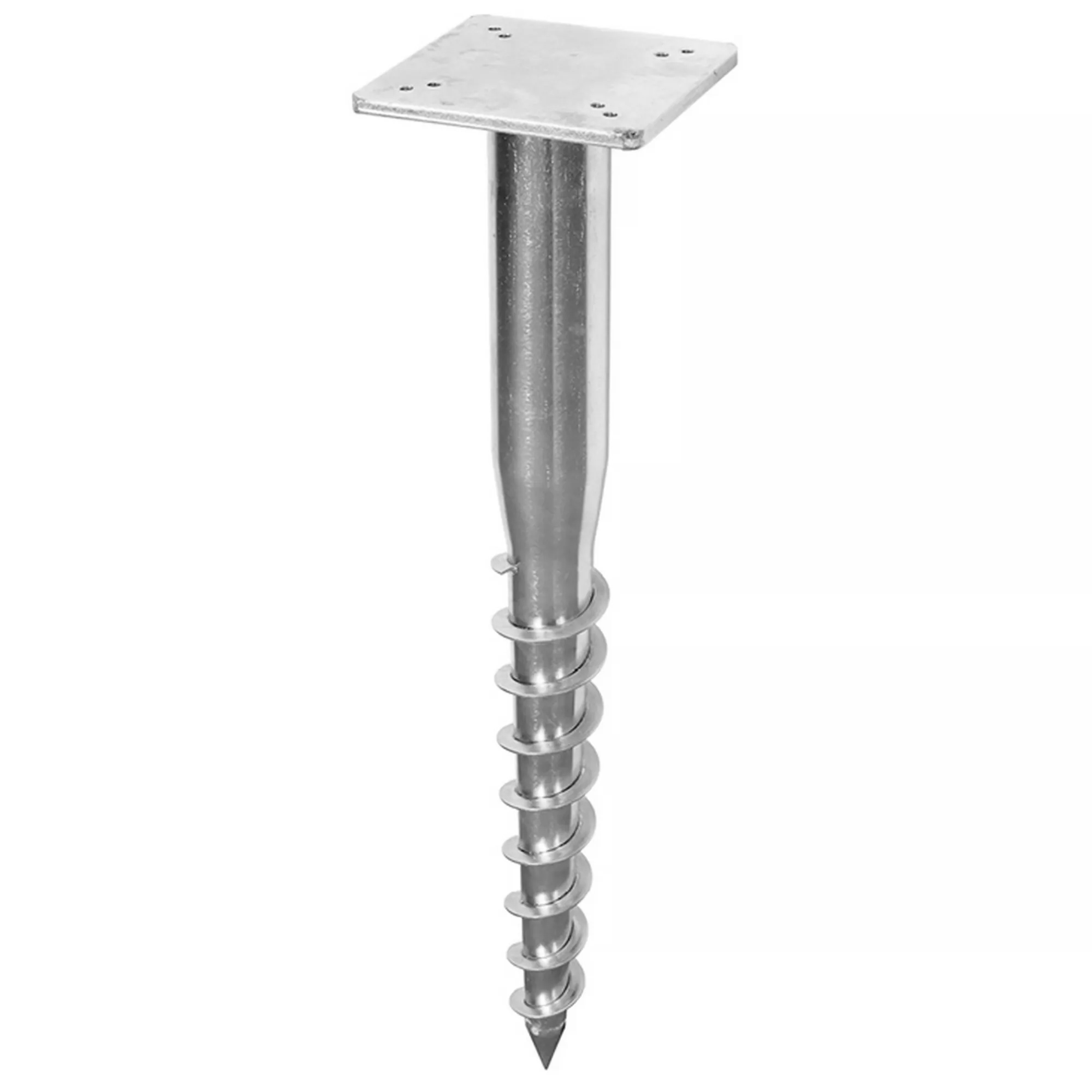 Bodendübel Stahl für Ampelschirm 16 x 16 x 55 cm