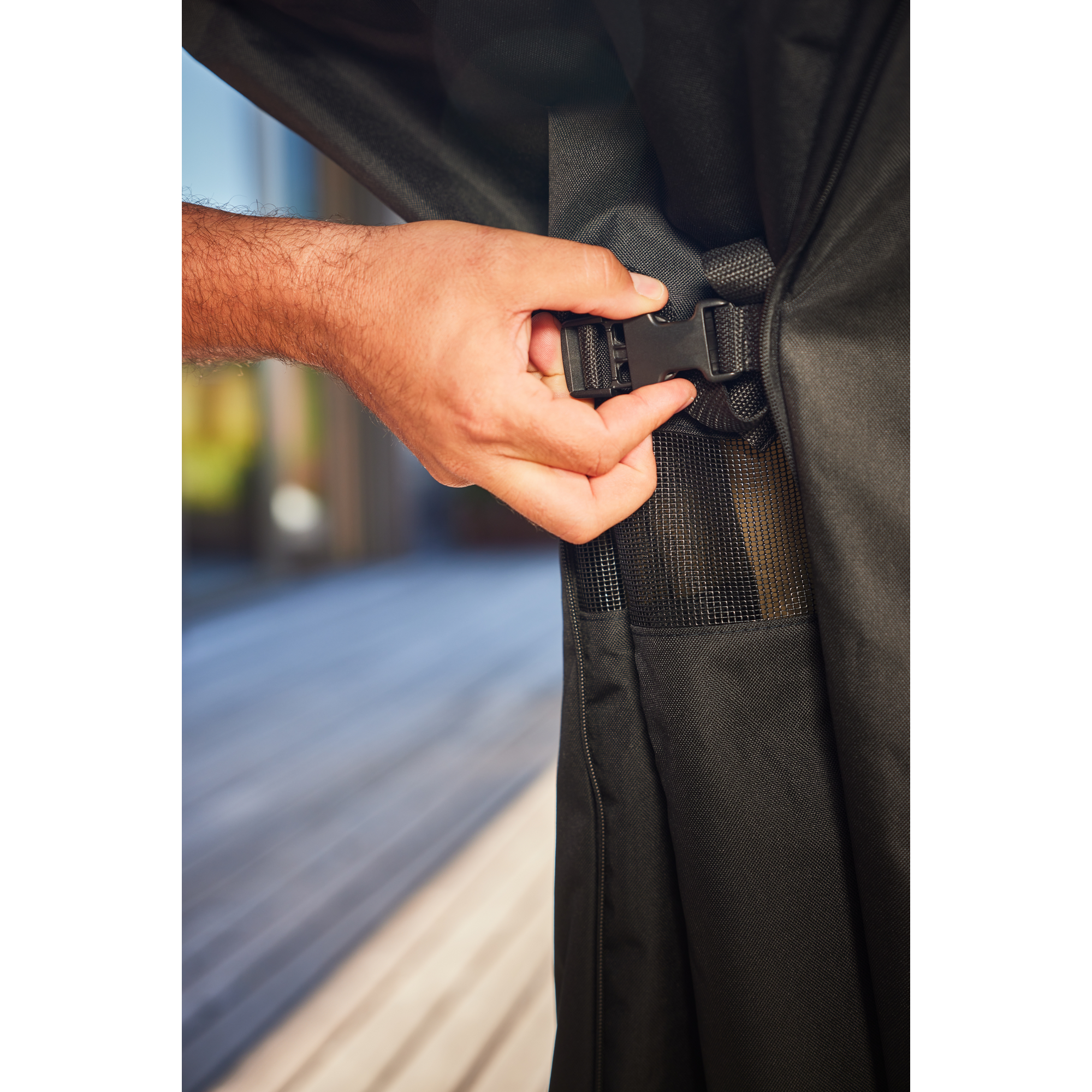 Abdeckhaube 'Artiso G6' schwarz 160 x 117 x 51 cm