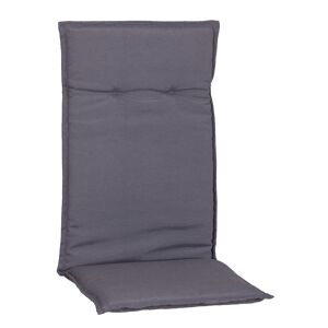 Hochlehner-Auflage 'Garland' grau 48 x 120 x 5 cm