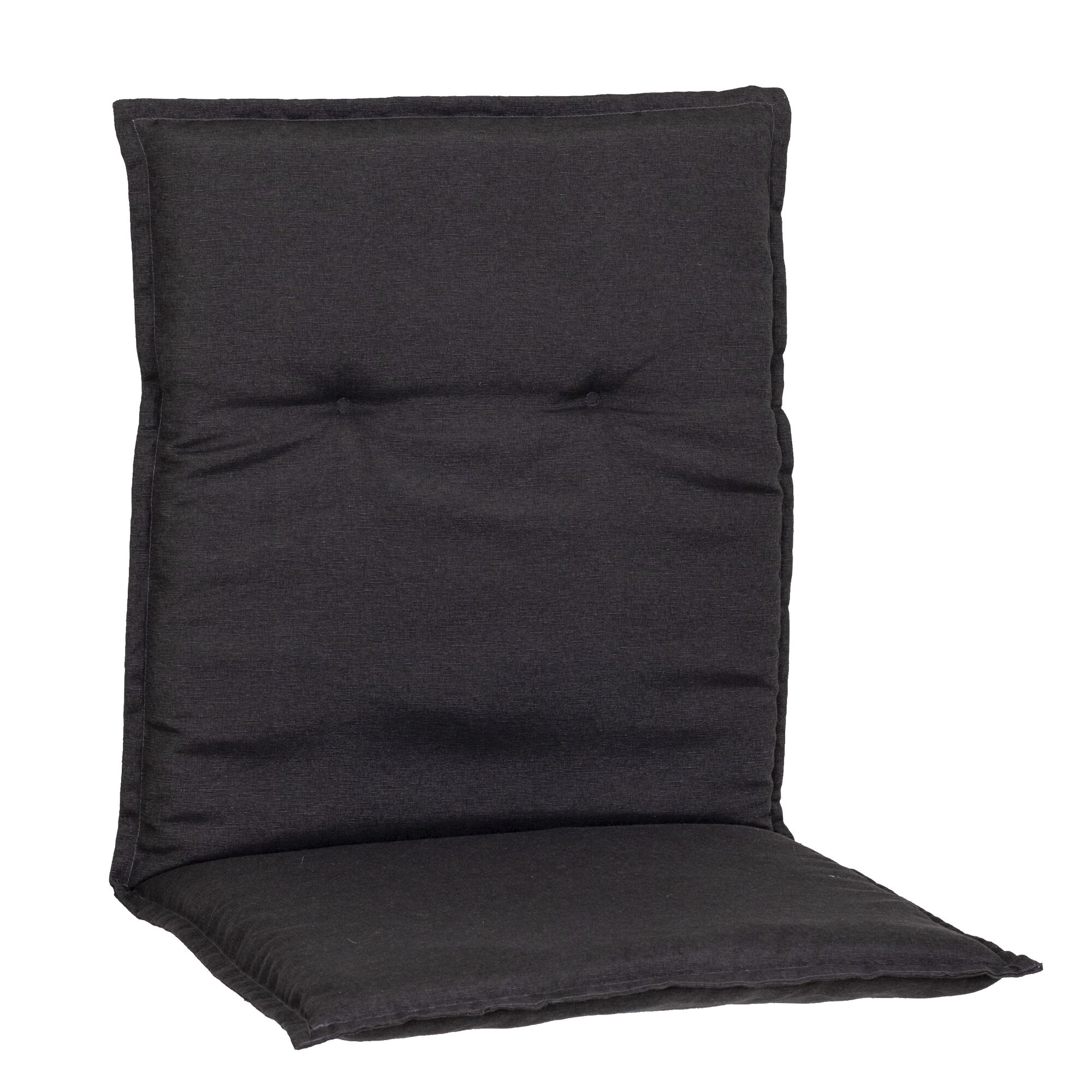 Schwarzes Sitzkissen