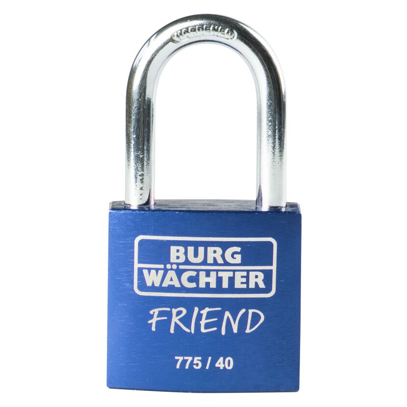 Zylinder-Vorhangschloss 775 40 35 Blau SB
