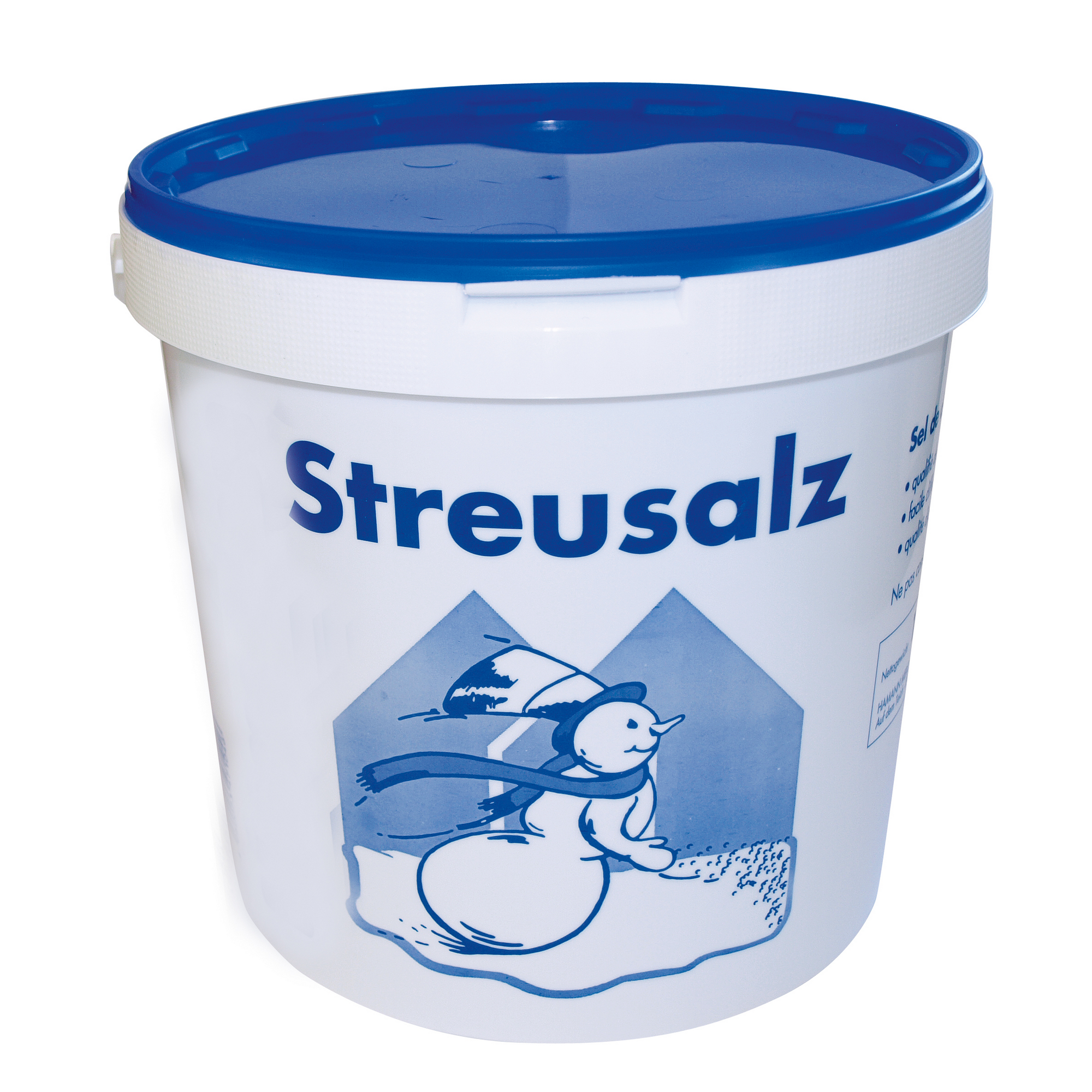 Streusalz 2 x 10 kg im Eimer mit Schaufel Deutsche Salinen Qualität Auftausalz 