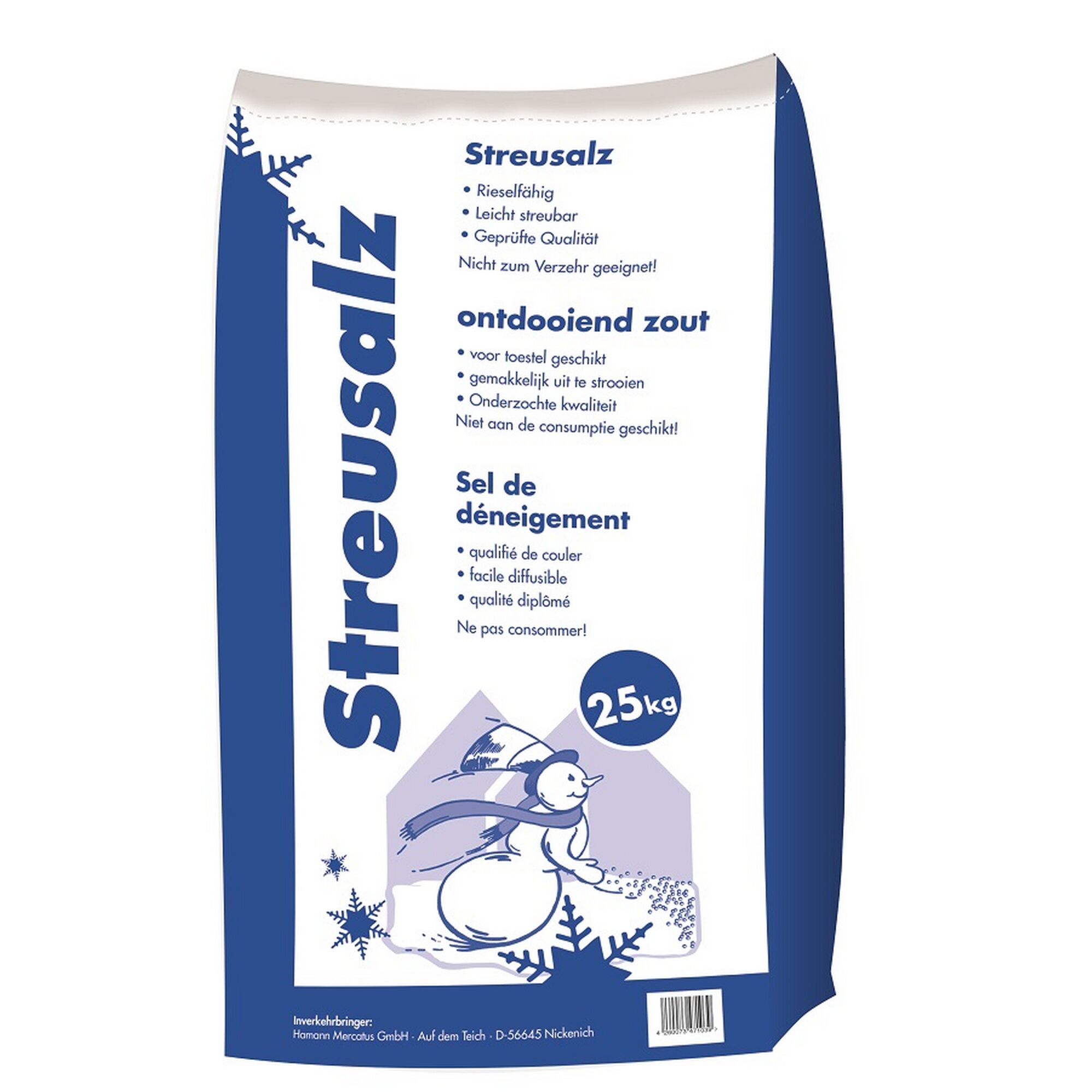 25 kg Sack Streusalz