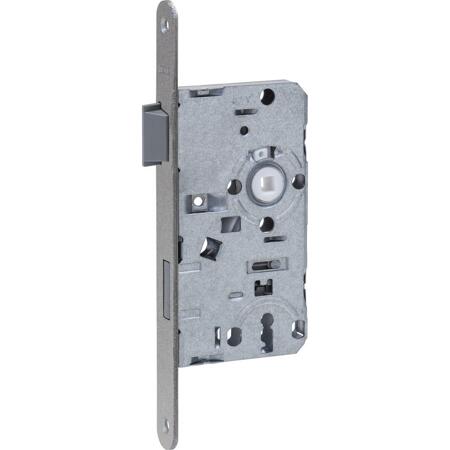 2. Bild von Einsteckschloss 'ES BB' links silber 55/72 mm Buntbart