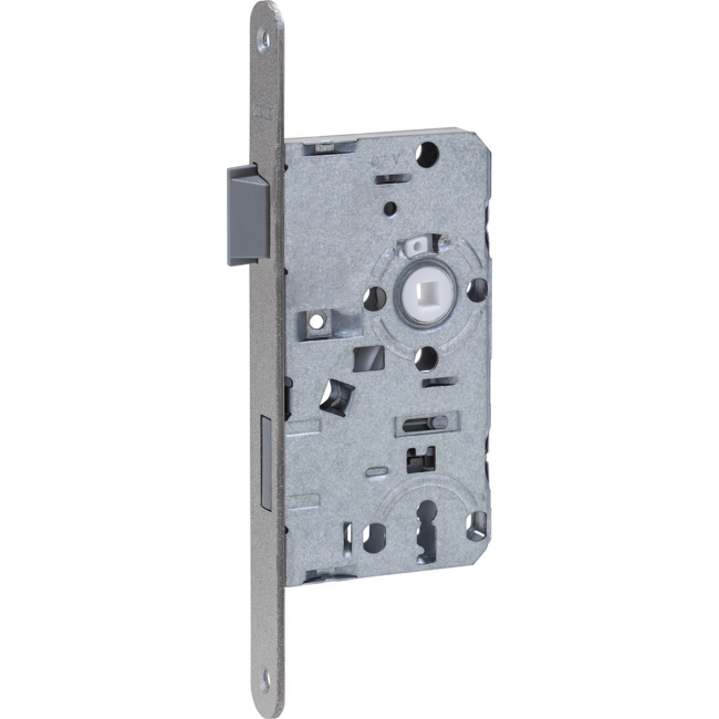 Bild von Einsteckschloss 'ES BB' links silber 55/72 mm Buntbart