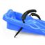 Blauer Kinderschlitten Snow Bird de Luxe mit Lenker
