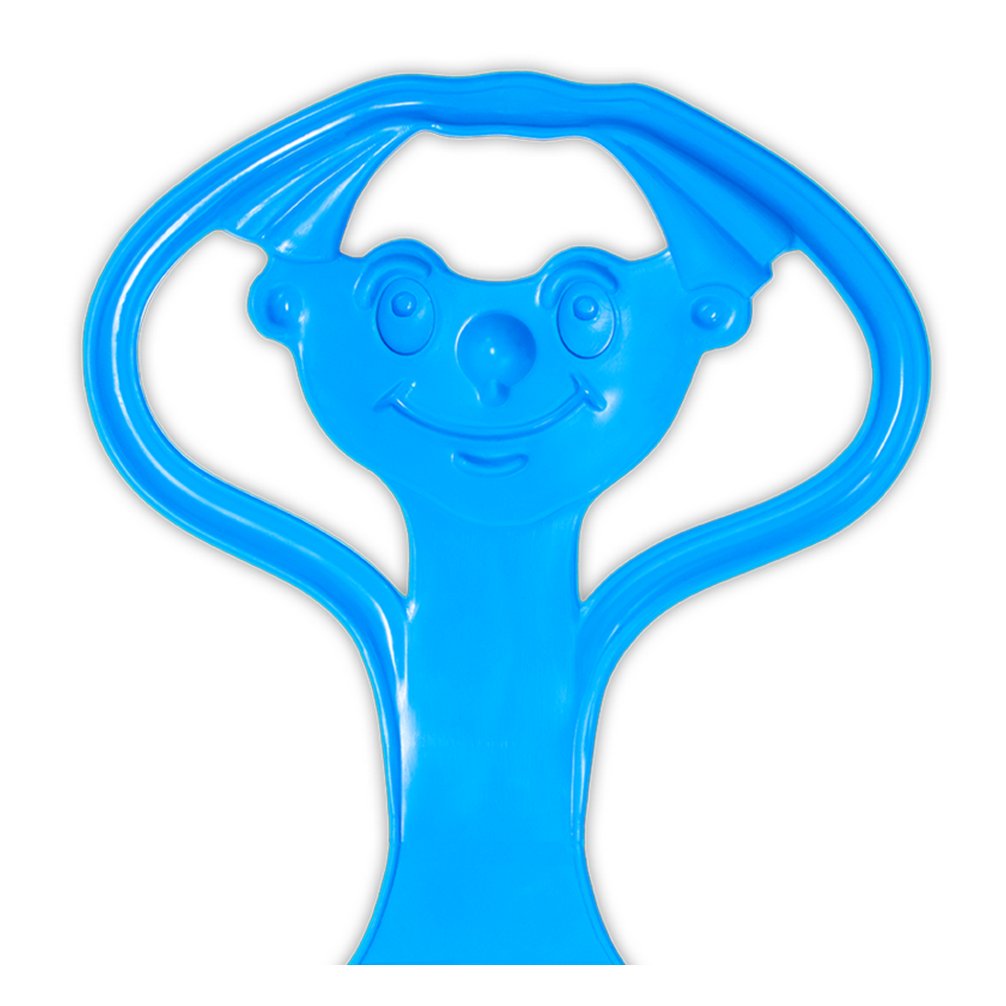 Schneegleiter mit Motiv blau