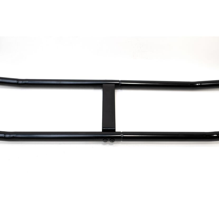 Kaminholzregal schwarz Stahl 25 x 244 x 99 cm