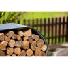 Kaminholzregal mit Holzscheiten