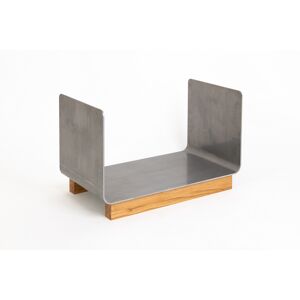 Kaminholzregal 'Enja' grau 62 x 39 x 34 cm