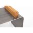 Metallregal mit Holz