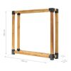 Holzregal mit Maßen