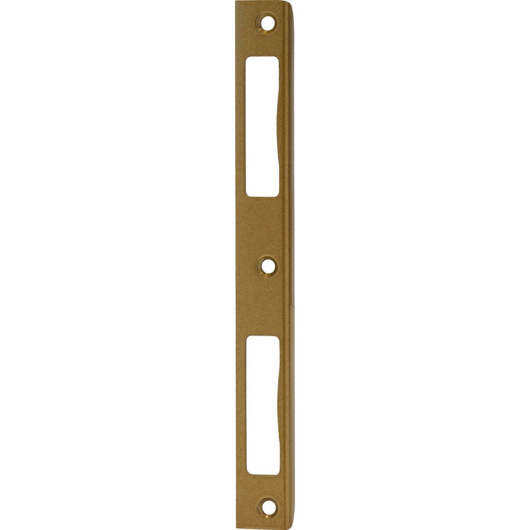 Goldfarbenes Schließblech