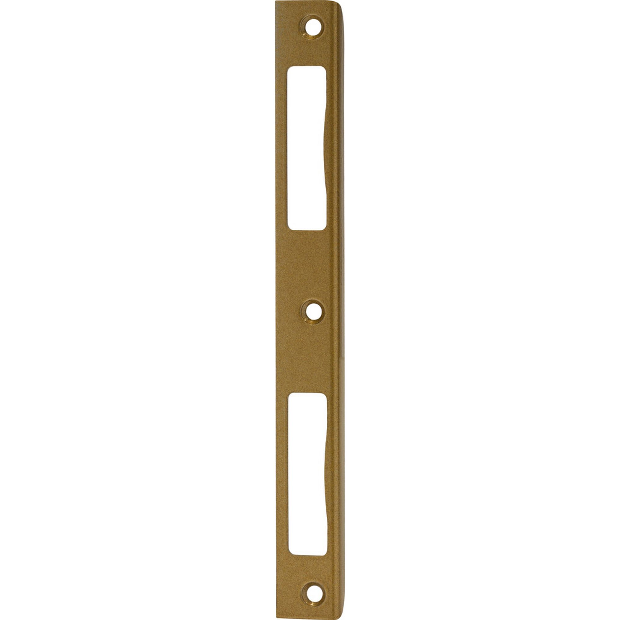 Goldfarbenes Schließblech
