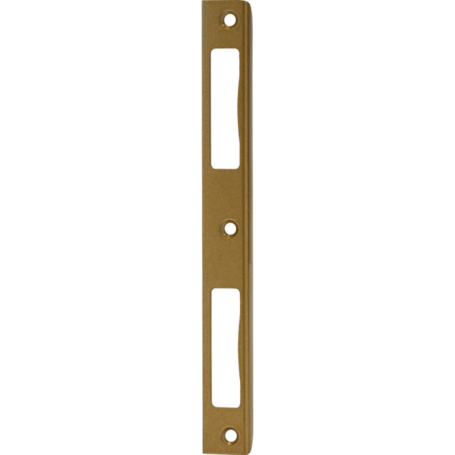 Bild von Winkelschließblech 'WSBHT190' links/rechts gold 190 x 20 x 8 mm