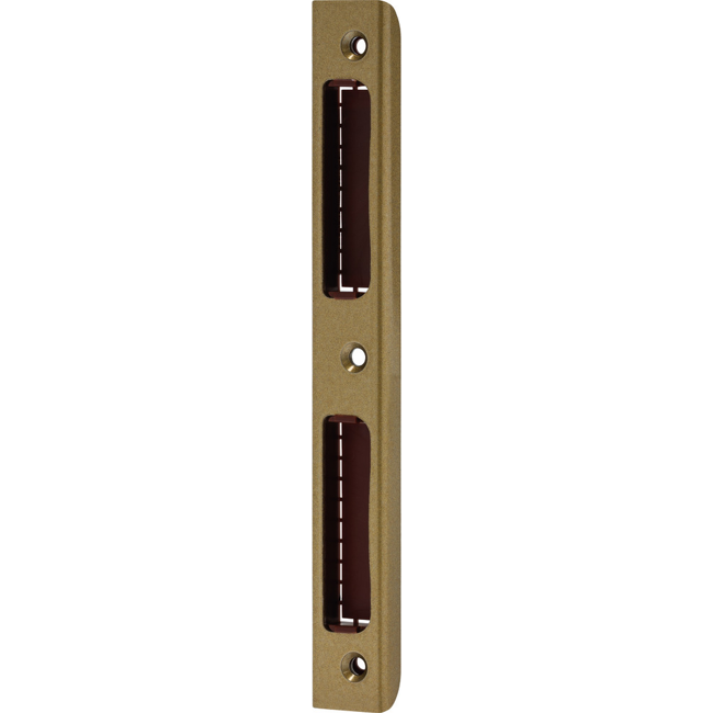 Bild von Winkelschließblech 'WSB170 KU' links/rechts gold 170 x 20 x 8 mm