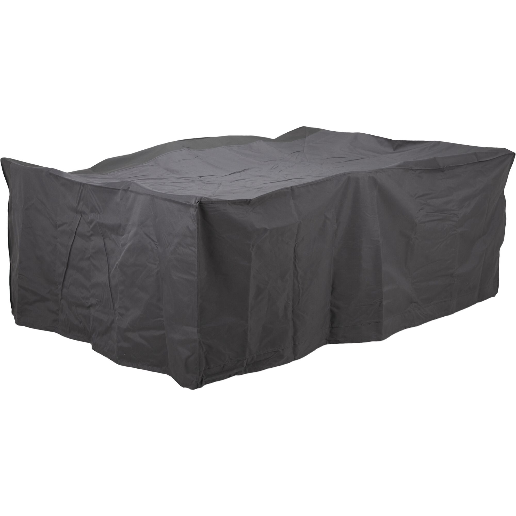 Graue Abdeckhülle für Loungemöbel