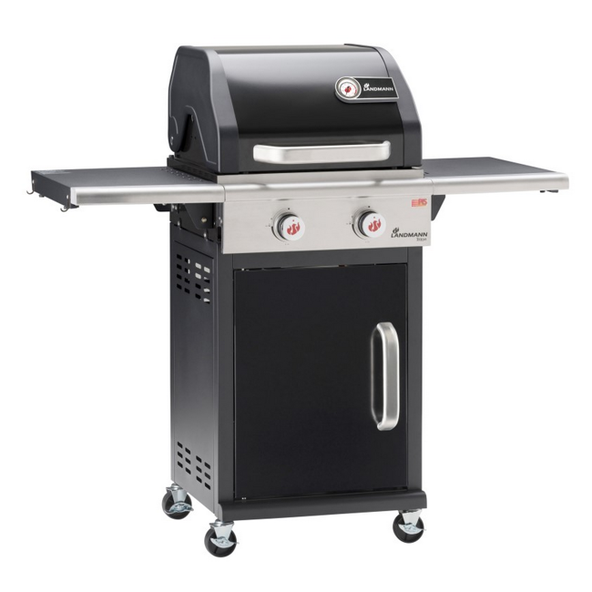 Bild von Gasgrill 'Triton PTS BR 2.0' schwarz/silbern 121,5 x 123 x 57 cm