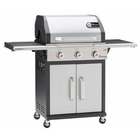 2. Bild von Gasgrill 'Triton PTS BR 3.0' schwarz/silbern 140 x 121,5 x 57 cm