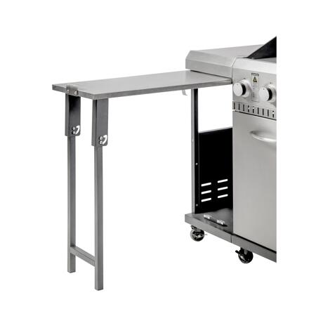 4. Bild von Gasgrillküche silbern 162,5 x 55,5 x 119,5 cm