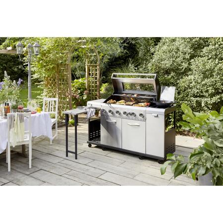 9. Bild von Gasgrillküche silbern 162,5 x 55,5 x 119,5 cm