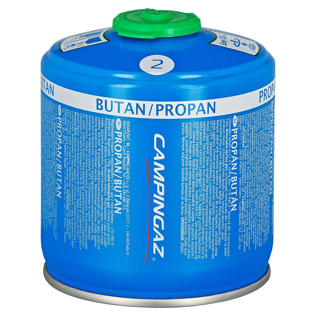 Blaue Campingaz Butan-/Propangasflasche