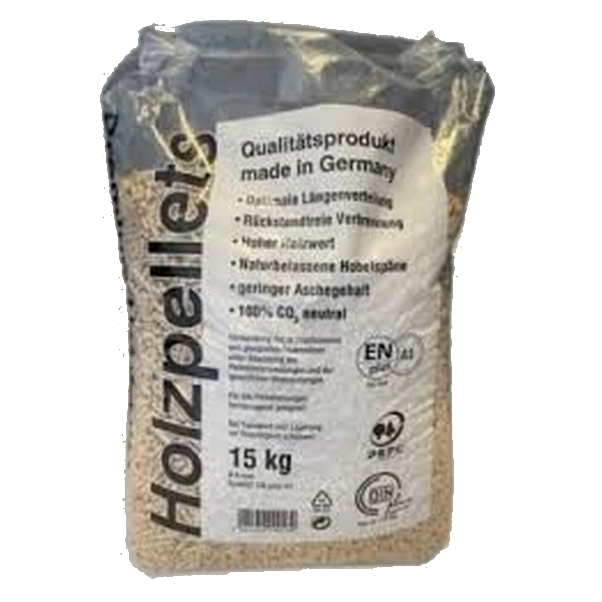 15 kg Sack Holzpellets