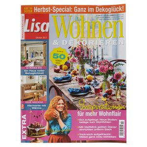 Zeitschrift Lisa "Wohnen & Dekorieren" Nr. 10/17