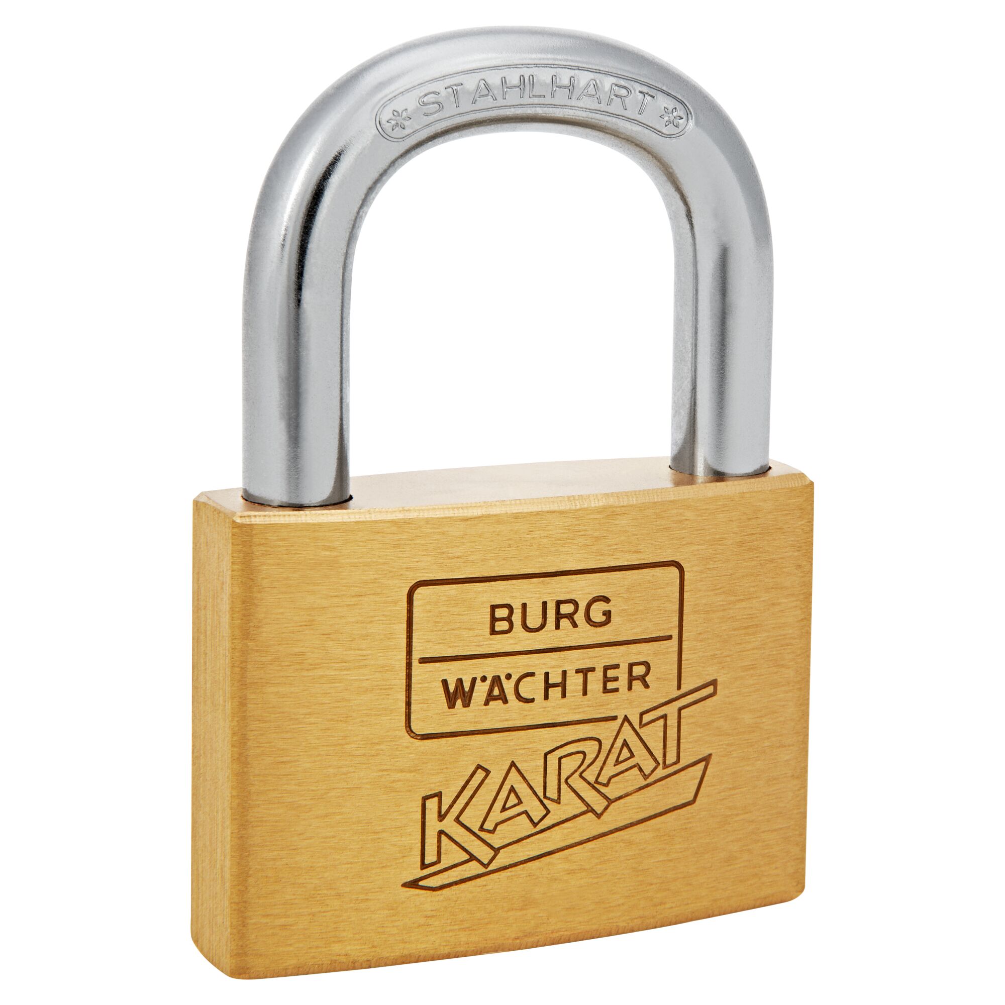 Messing-Zylinderschloss Burg Wächter Karat