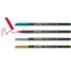 Fasermaler '1200 metallic' mehrfarbig 1 - 3 mm 4er-Set