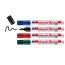 Permanentmarker '3000' mehrfarbig 1,5 - 3 mm 4er-Set