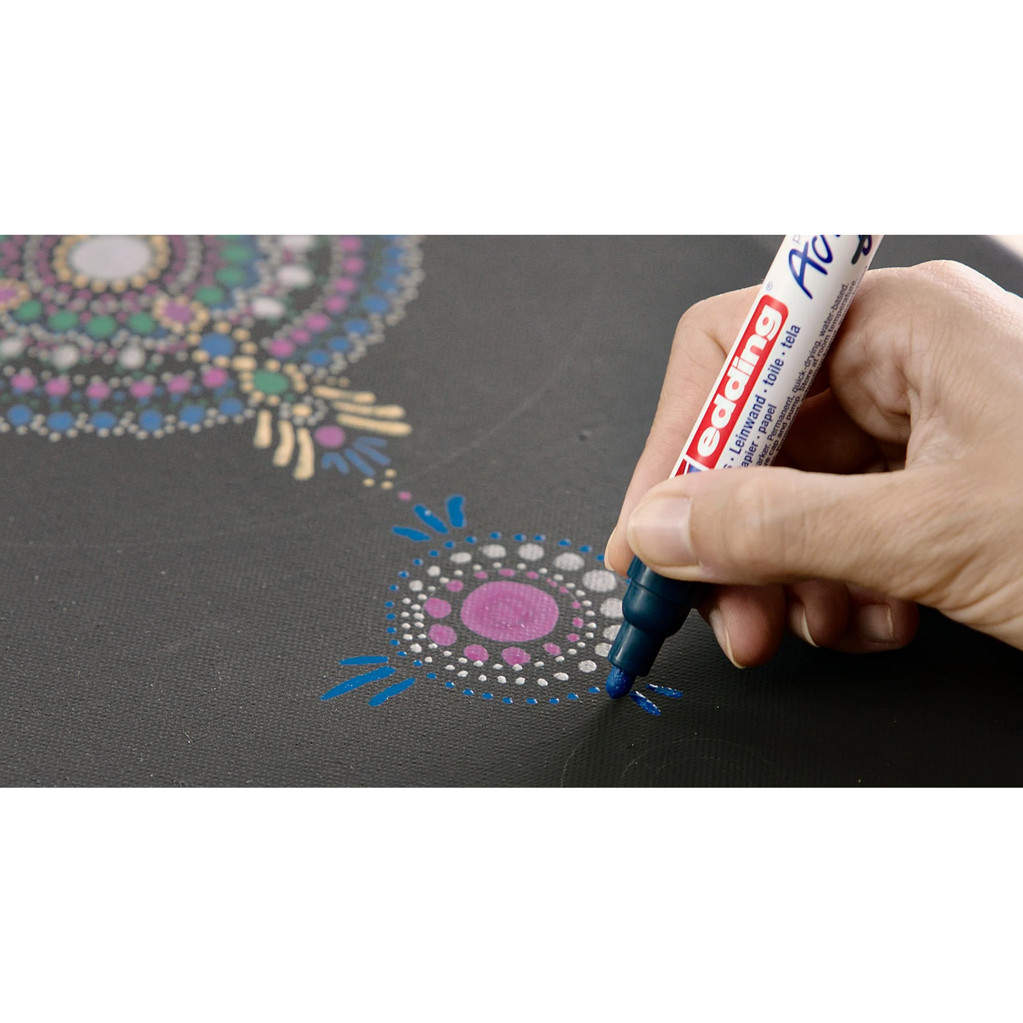 Acrylmarker '5100' metallic 5 Stück
